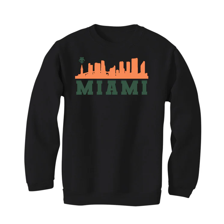 Nike Dunk Low “Miami Hurricanes” Black T-Shirt (Miami) - Image 4