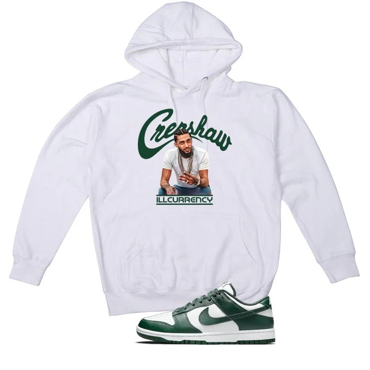 Nike Dunk Low Michigan State White T-Shirt (Crenshaw) - Image 3