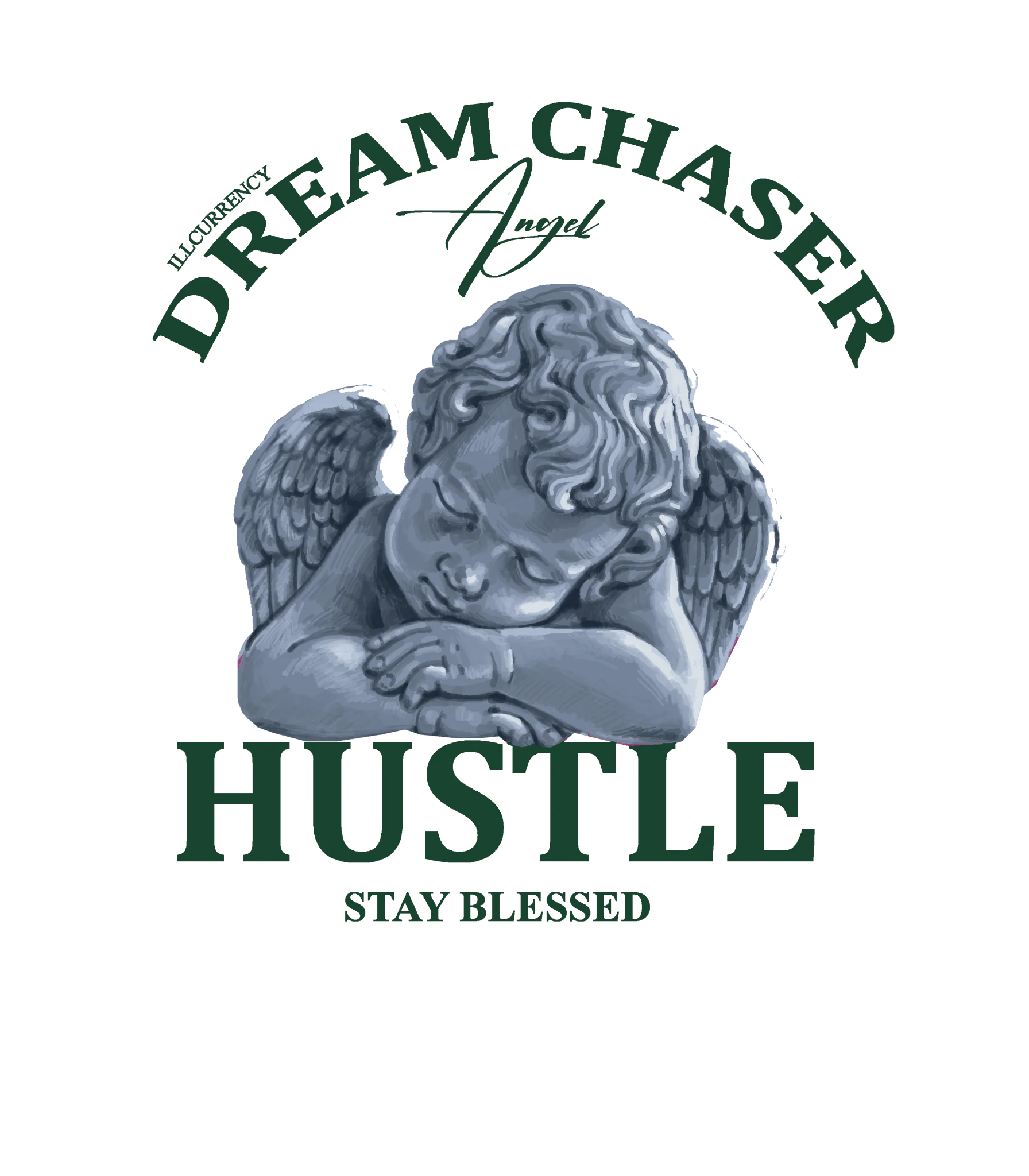 Nike Dunk Low Michigan State White T-Shirt (Dream Chaser Angel)