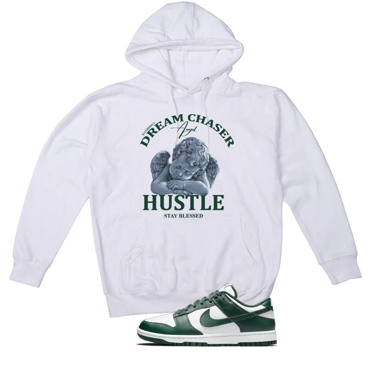 Nike Dunk Low Michigan State White T-Shirt (Dream Chaser Angel) - Image 3