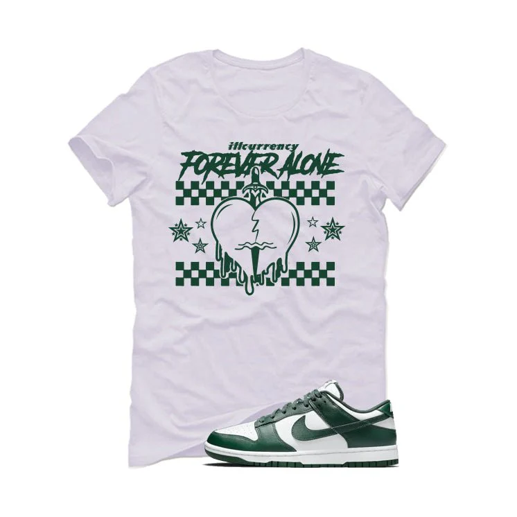 Nike Dunk Low Michigan State White T-Shirt (Forever Alone) - Image 2