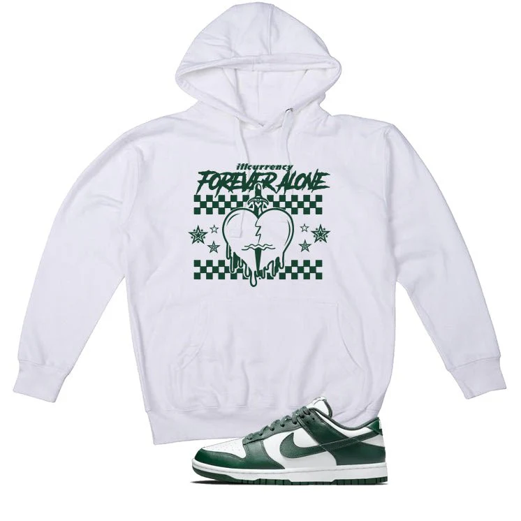 Nike Dunk Low Michigan State White T-Shirt (Forever Alone) - Image 3