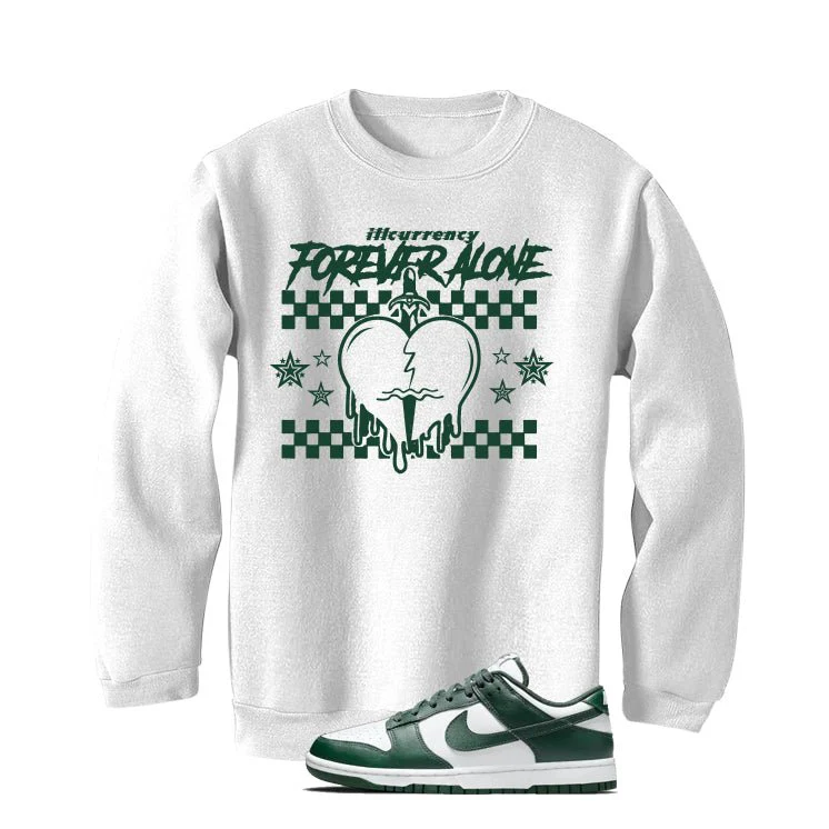 Nike Dunk Low Michigan State White T-Shirt (Forever Alone) - Image 4