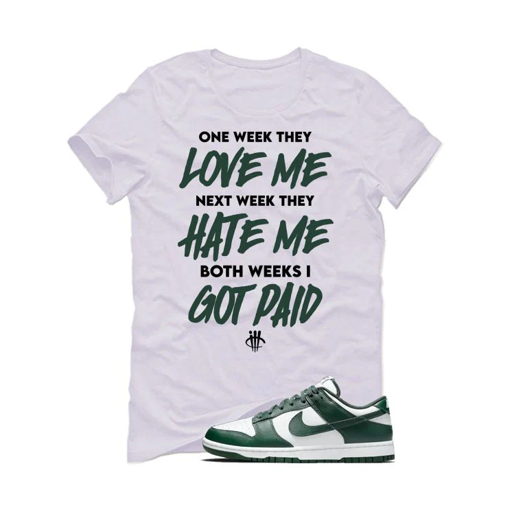 Nike Dunk Low Michigan State White T-Shirt (Paid) - Image 2