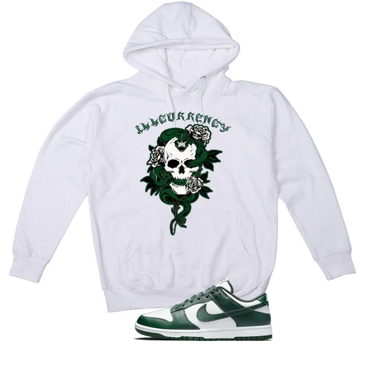 Nike Dunk Low Michigan State White T-Shirt (Skeleton Rose) - Image 3