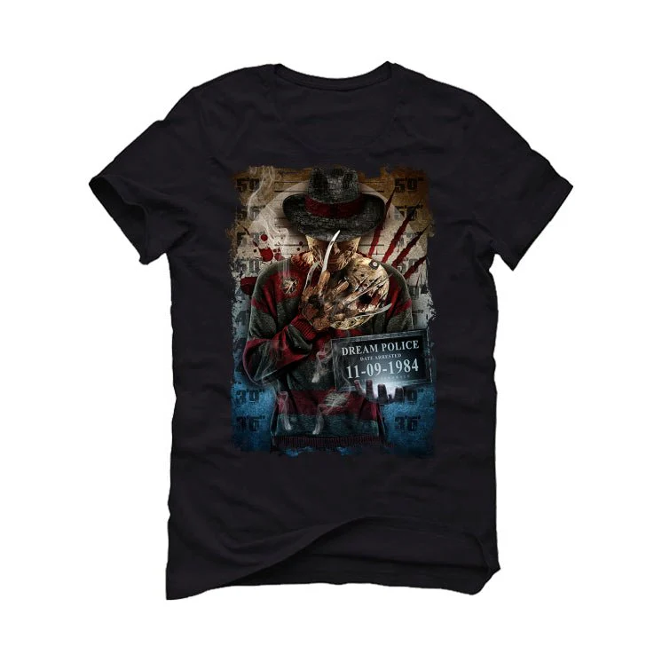 Nike Dunk Low “Mystic Red” | illcurrency Black T-Shirt (Dream Freddy) - Image 2