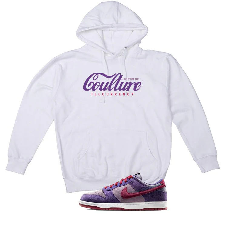 Nike Dunk Low “Plum” | illcurrency White T-Shirt (Coulture) - Image 3