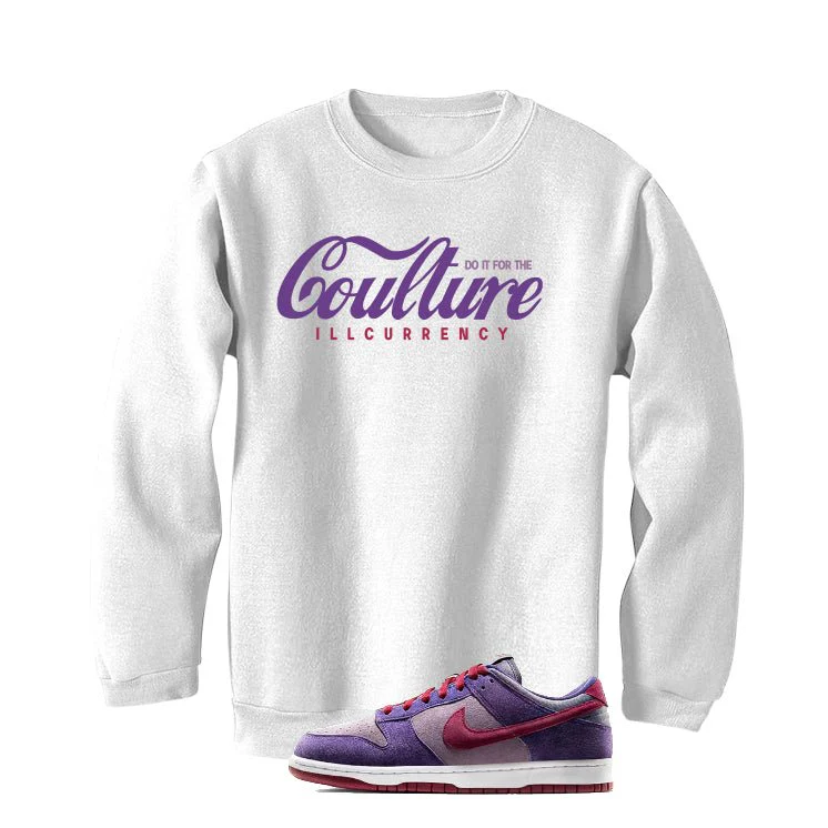 Nike Dunk Low “Plum” | illcurrency White T-Shirt (Coulture) - Image 4