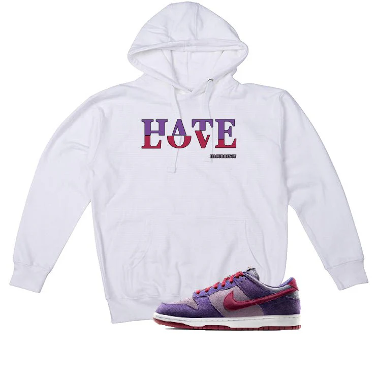Nike Dunk Low “Plum” | illcurrency White T-Shirt - Image 3