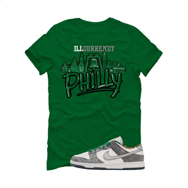 Nike Dunk Low Premium Philly Pine Green T-Shirt (Philly)| illcurrency - Image 2