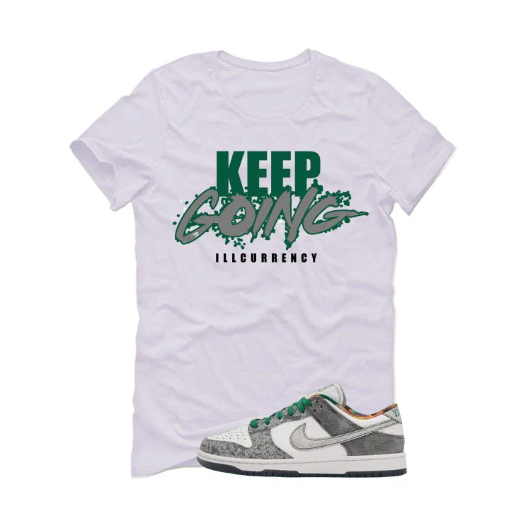 Nike Dunk Low Premium Philly White T-Shirt (keep Going)| illcurrency - Image 2