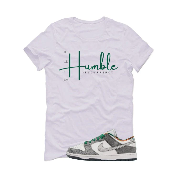 Nike Dunk Low Premium Philly White T-Shirt (Stay Humble)| illcurrency - Image 2