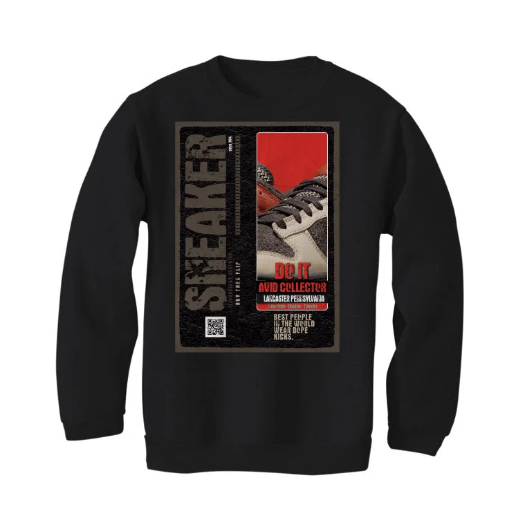 Nike Dunk Low Red Panda 2023 Black T-Shirt (SNEAKERS COLLECTOR) - Image 4