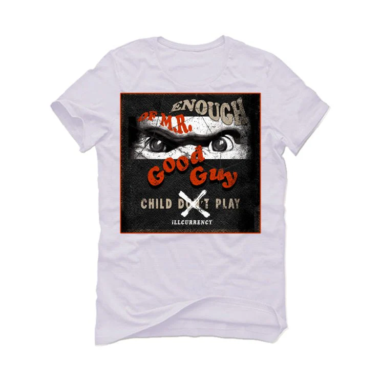 Nike Dunk Low Red Panda 2023 White T-Shirt (ENOUGH OF MR GOOD GUY) - Image 2