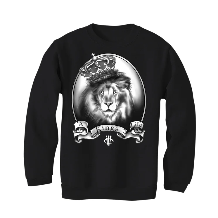 Nike Dunk Low Retro “Panda” Black T-Shirt (A Kings Life) - Image 4