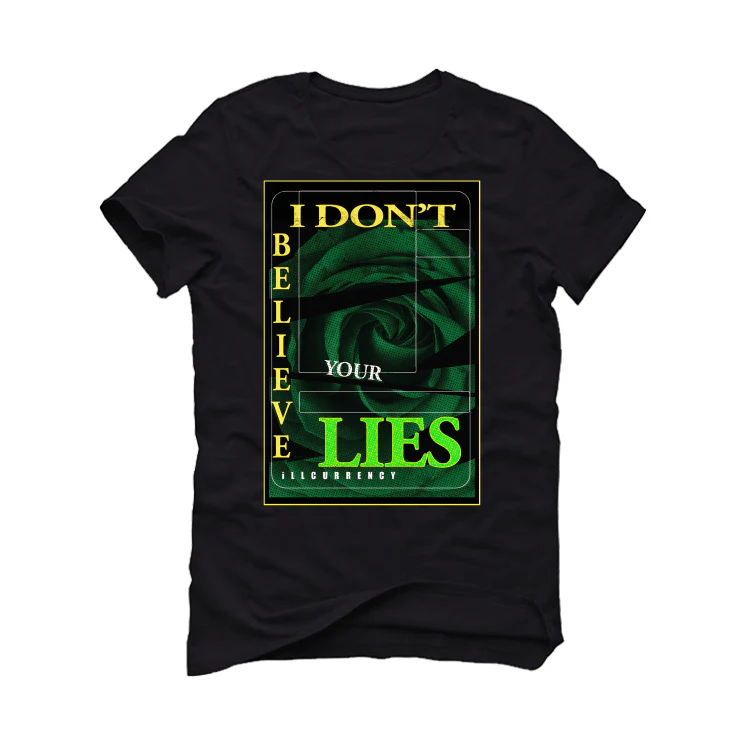 Nike Dunk Low “Reverse Brazil” Black T-Shirt (I DON'T BELIEVE YOUR LIES) - Image 2