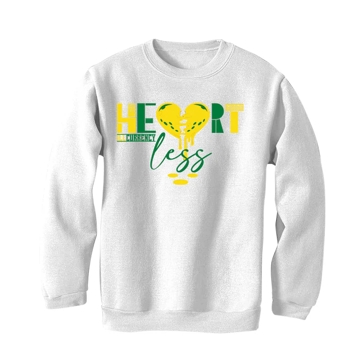 Nike Dunk Low “Reverse Brazil” White T-Shirt (Heartless) - Image 4