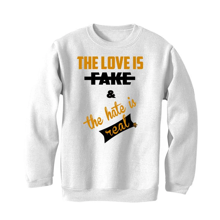 Nike Dunk Low "Reverse Curry" | Illcurrency White T-Shirt (Love is Fake) - Image 4