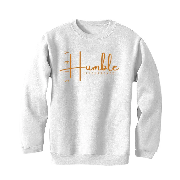 Nike Dunk Low "Reverse Curry" | Illcurrency White T-Shirt (Stay Humble) - Image 4