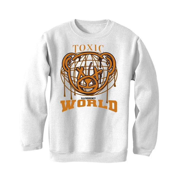 Nike Dunk Low "Reverse Curry" | Illcurrency White T-Shirt (Toxic World) - Image 4