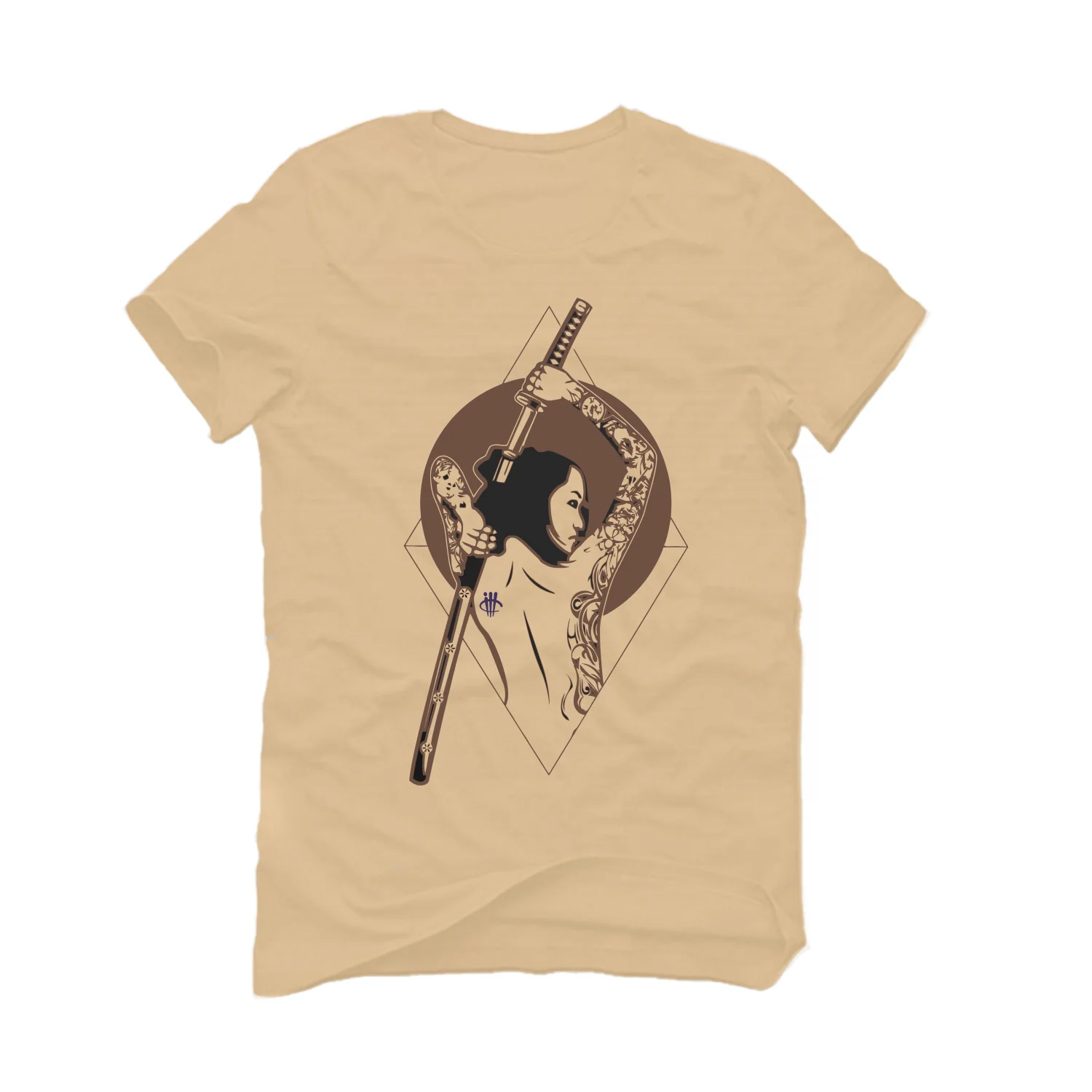 Nike Dunk Low “Setsubun” | illcurrency Tan T-Shirt (Girl) - Image 2