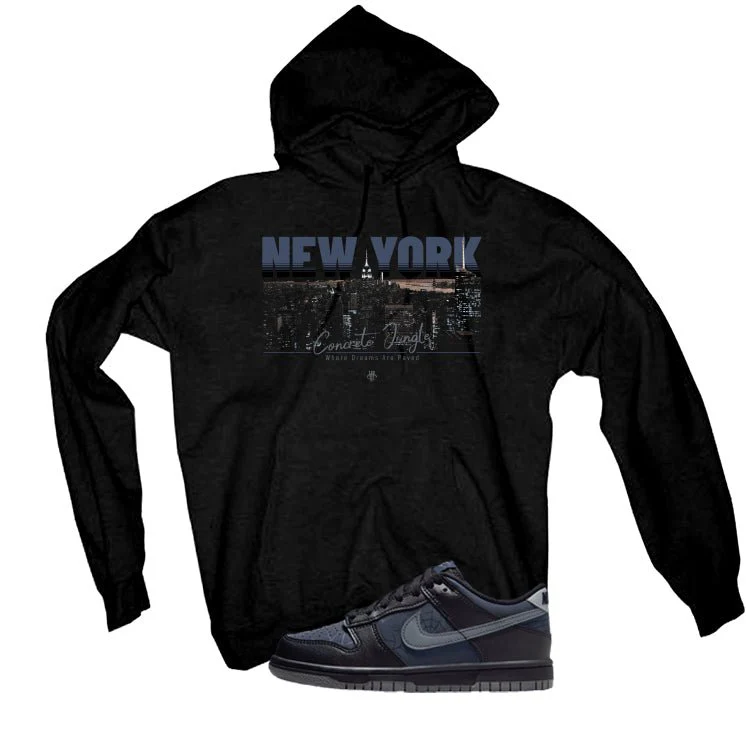 Nike Dunk Low Symbiote Black T-Shirt (New York Concrete Jungle)| illcurrency - Image 3