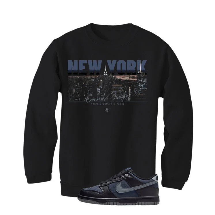 Nike Dunk Low Symbiote Black T-Shirt (New York Concrete Jungle)| illcurrency - Image 4