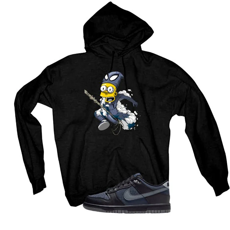 Nike Dunk Low Symbiote Black T-Shirt (Spiddy Bart)| illcurrency - Image 3
