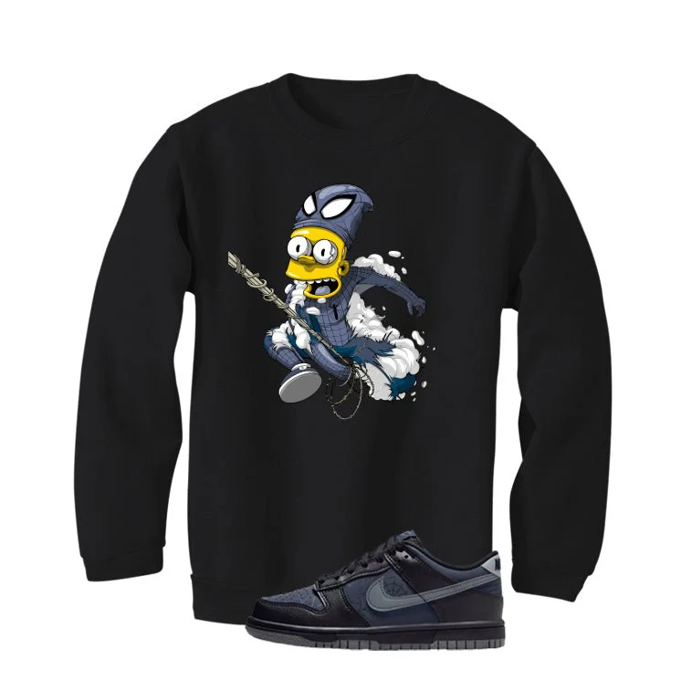 Nike Dunk Low Symbiote Black T-Shirt (Spiddy Bart)| illcurrency - Image 4