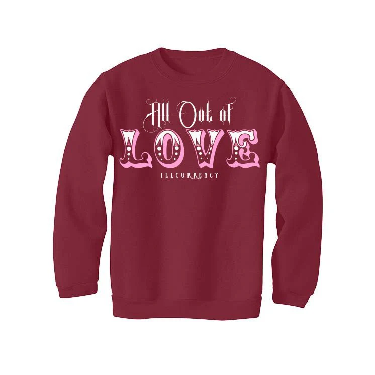 Nike Dunk Low Valentine's Day 2023 - Burgundy T-Shirt (All out of love) - Image 4