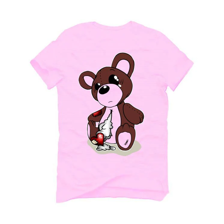 Nike Dunk Low "Valentine's Day" 2023 Pink T-Shirt (Big Teddy) - Image 2