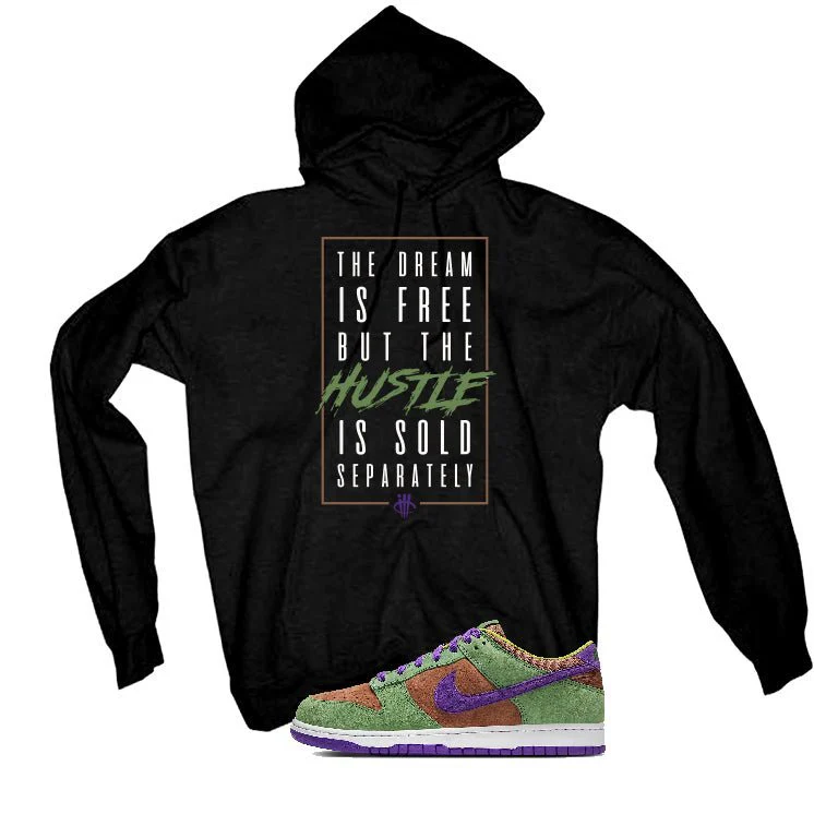 Nike Dunk Low “Veneer” | illcurrency Black T-Shirt (Dream is Free) - Image 3