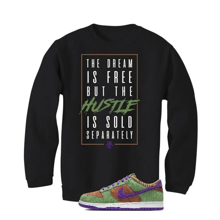 Nike Dunk Low “Veneer” | illcurrency Black T-Shirt (Dream is Free) - Image 4