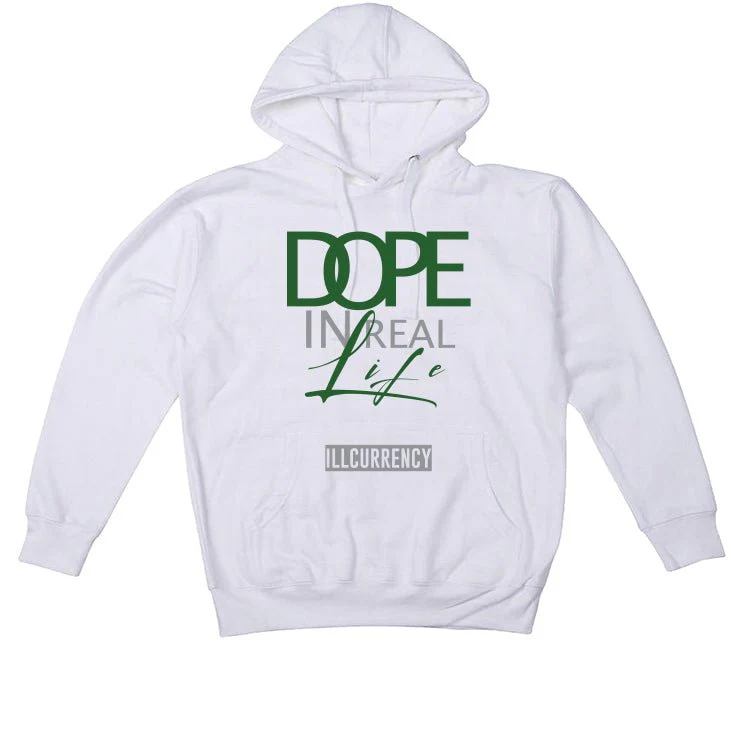 Nike Dunk Low Satin Green - White T-Shirt (DOPE) - Image 3