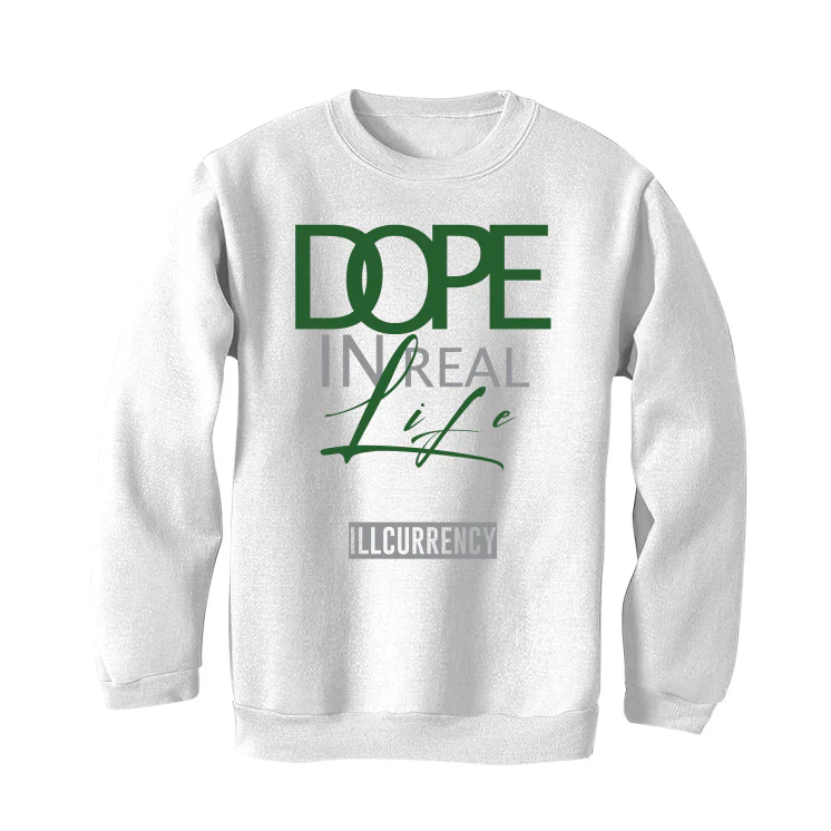 Nike Dunk Low Satin Green - White T-Shirt (DOPE) - Image 4