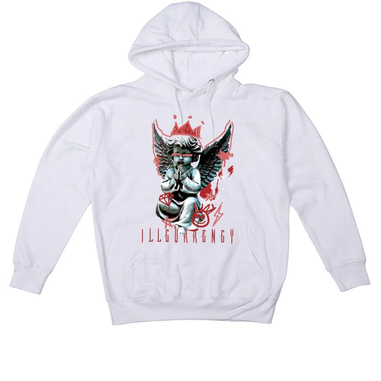 Nike Dunk Low WMNS “Valentine’s Day” | illcurrency White T-Shirt (Graffiti Angel) - Image 3