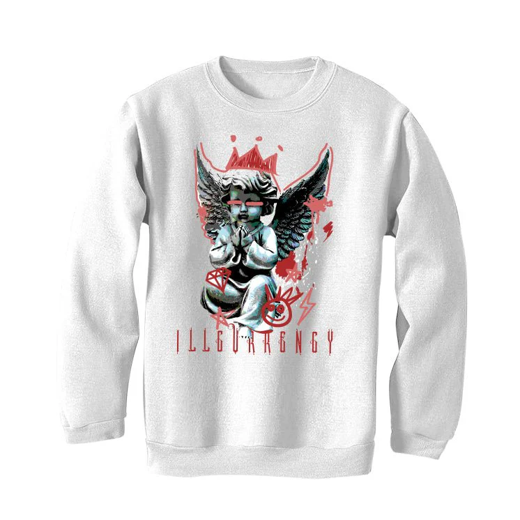 Nike Dunk Low WMNS “Valentine’s Day” | illcurrency White T-Shirt (Graffiti Angel) - Image 4