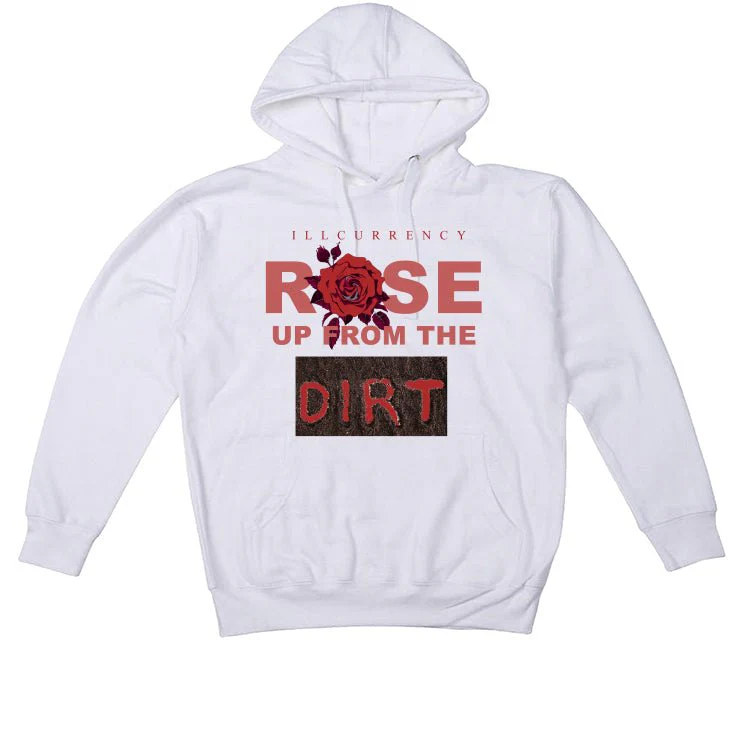 Nike Dunk Low WMNS “Valentine’s Day” | illcurrency White T-Shirt (Rose up from the dirt) - Image 3