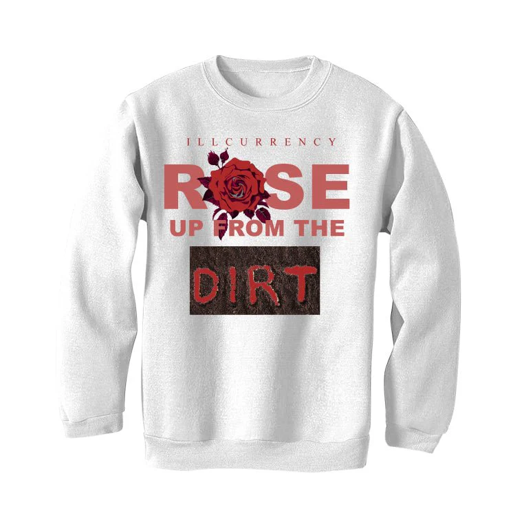 Nike Dunk Low WMNS “Valentine’s Day” | illcurrency White T-Shirt (Rose up from the dirt) - Image 4
