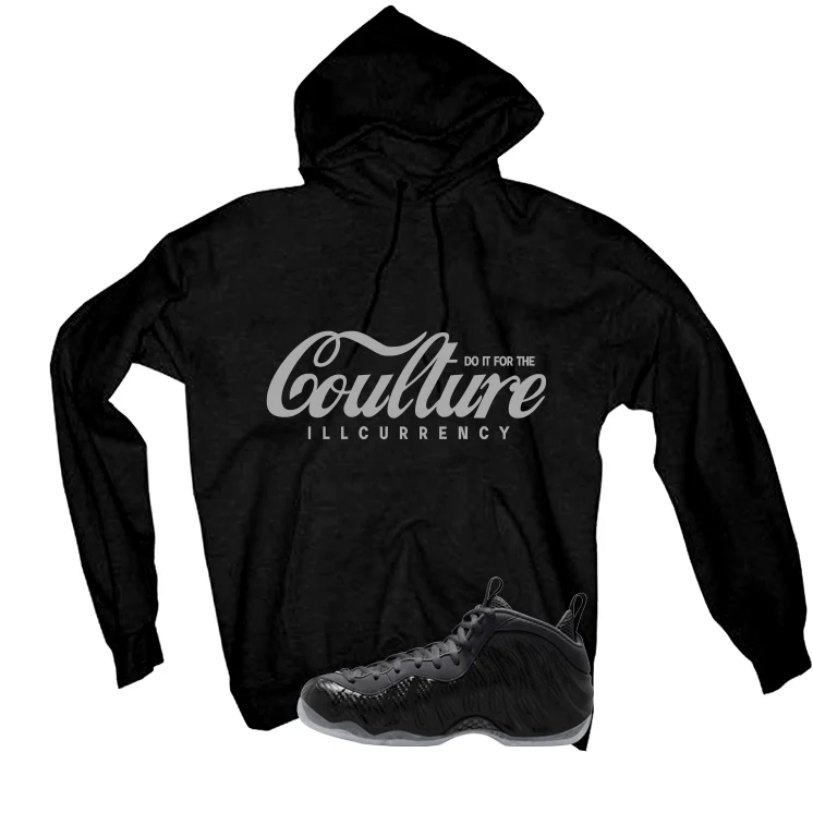 NIKE FOAMPOSITE ONE CARBON FIBER Matching T-Shirt, Sweatshirts & Hoodies Black T-Shirt (Coulture)| illcurrency - Image 3
