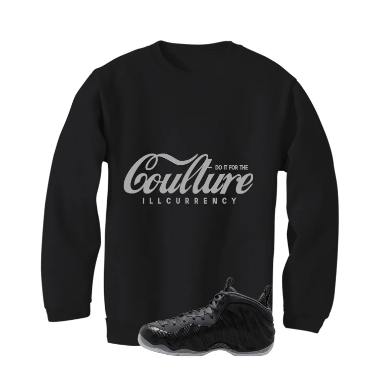 NIKE FOAMPOSITE ONE CARBON FIBER Matching T-Shirt, Sweatshirts & Hoodies Black T-Shirt (Coulture)| illcurrency - Image 4
