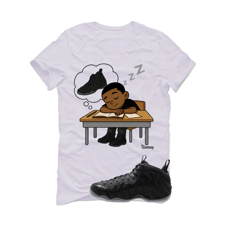 NIKE FOAMPOSITE ONE CARBON FIBER Matching T-Shirt, Sweatshirts & Hoodies White T-Shirt (Dreaming You)| illcurrency - Image 2