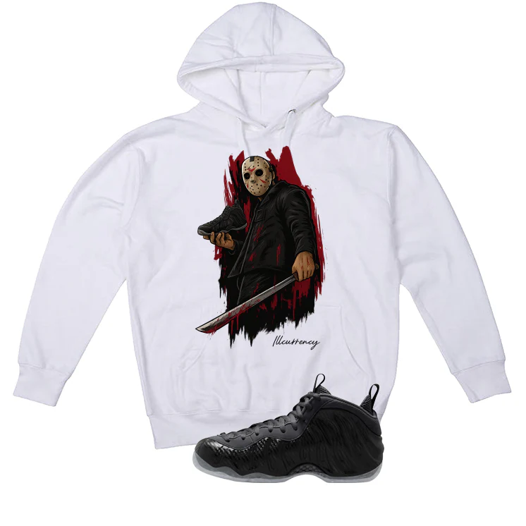 NIKE FOAMPOSITE ONE CARBON FIBER Matching T-Shirt, Sweatshirts & Hoodies White T-Shirt (Take This Shoe)| illcurrency - Image 3