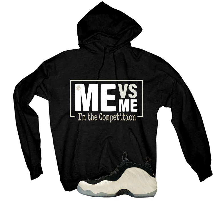 Nike Foamposite Pro Pearl Matching T-Shirt, Sweatshirts & Hoodies Black T-Shirt (Me vs Me)| illcurrency - Image 3