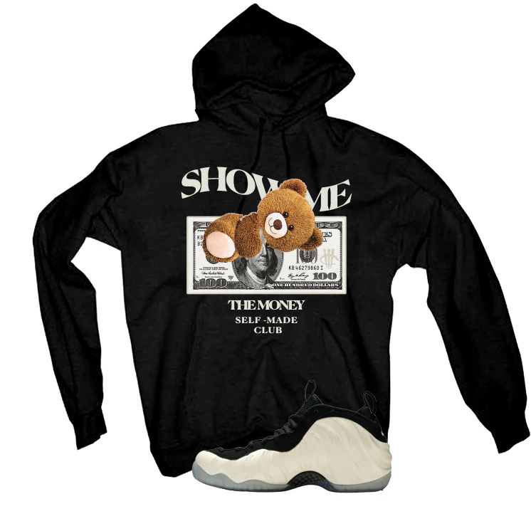 Nike Foamposite Pro Pearl Matching T-Shirt, Sweatshirts & Hoodies Black T-Shirt (Show Me)| illcurrency - Image 2