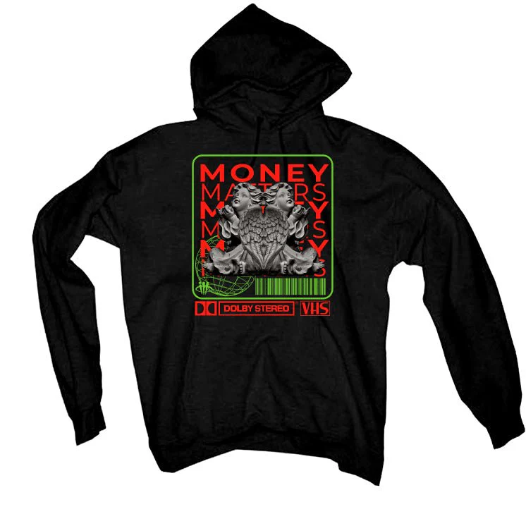 Nike Kobe 6 Protro Reverse Grinch | illcurrency Black T-Shirt (MONEY MATTERS) - Image 3