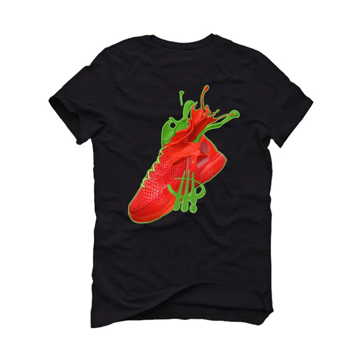 Nike Kobe 6 Protro Reverse Grinch | illcurrency Black T-Shirt (PROTO SPLASH) - Image 2