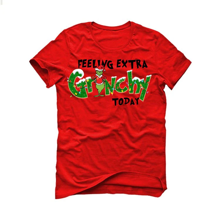 Nike Kobe 6 Protro Reverse Grinch | illcurrency Red T-Shirt (Feeling Extra) - Image 2