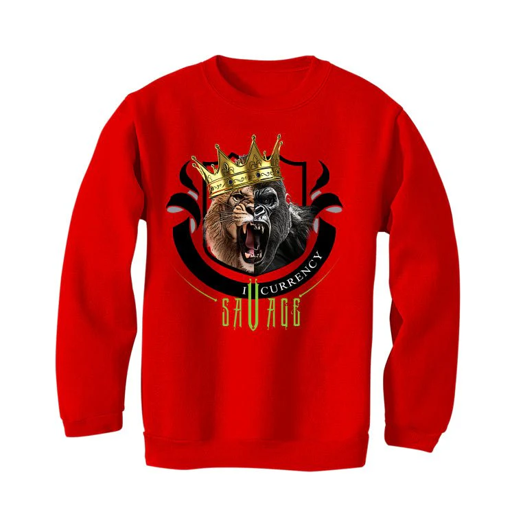 Nike Kobe 6 Protro Reverse Grinch | illcurrency Red T-Shirt (Savage King) - Image 4