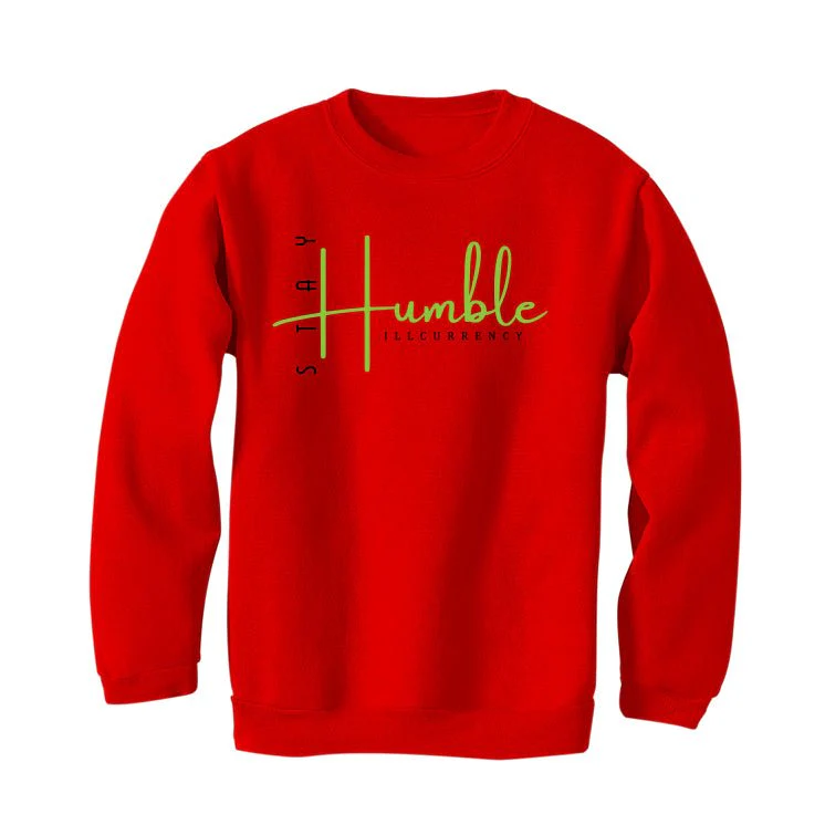 Nike Kobe 6 Protro Reverse Grinch | illcurrency Red T-Shirt (Stay Humble) - Image 4